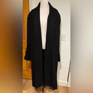 Elegant Black Long Coat
